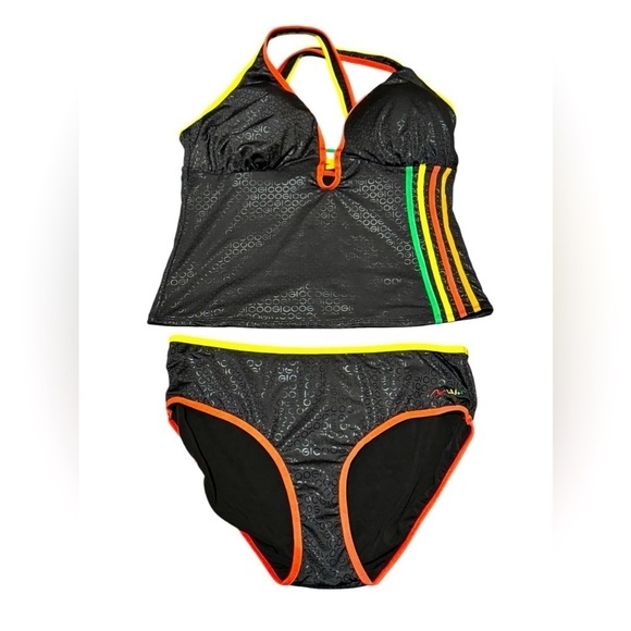 Women’s Two Piece COOGI Bathing Suit Size 1X Swimsuit NWOT - Picture 1 of 5